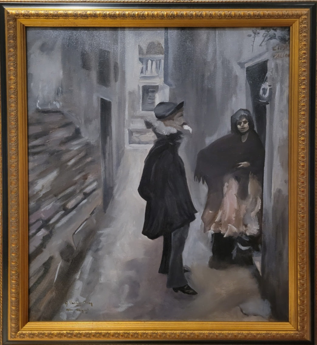 A STREET IN VENICE (master study)