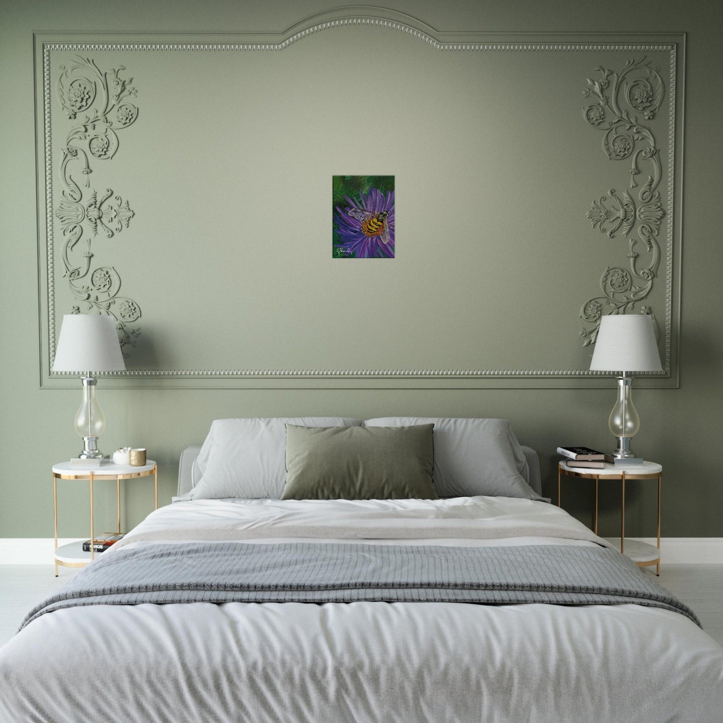 "BZZZZ"--Canvas Print