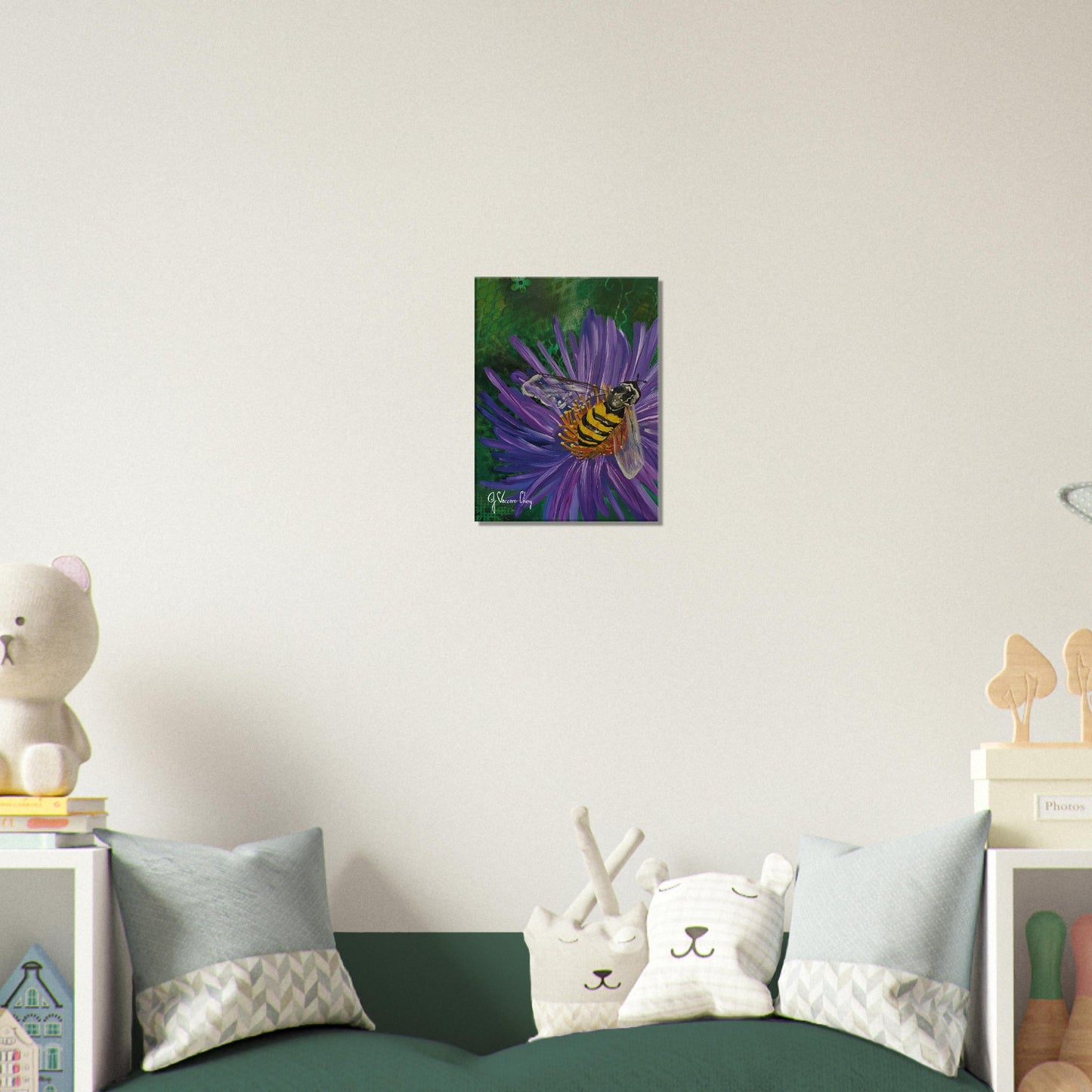 "BZZZZ"--Canvas Print