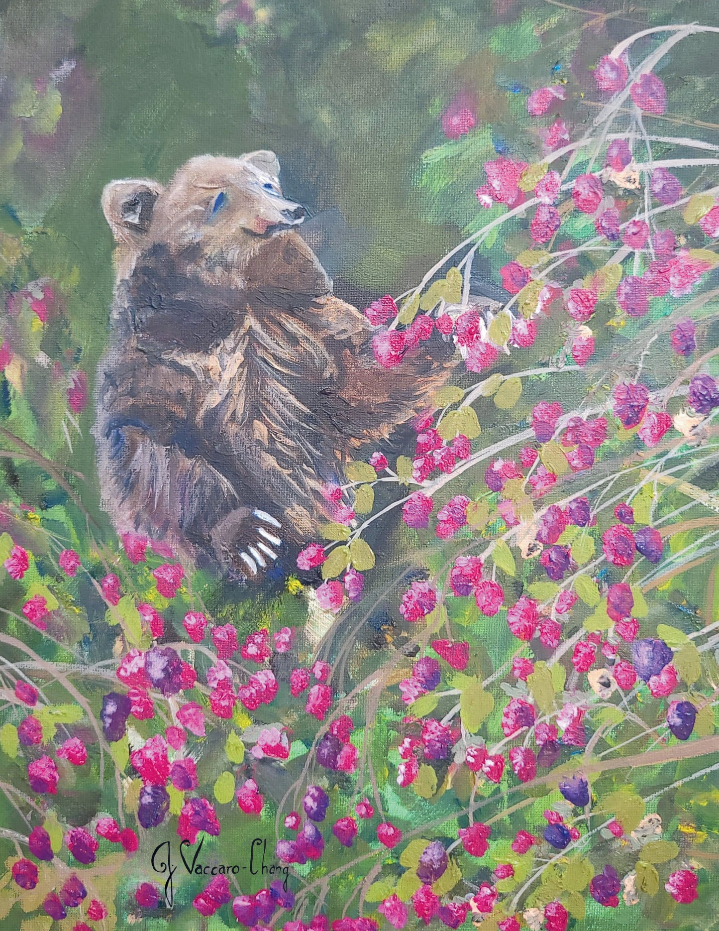 BERRY DELICIOUS--Original Painting