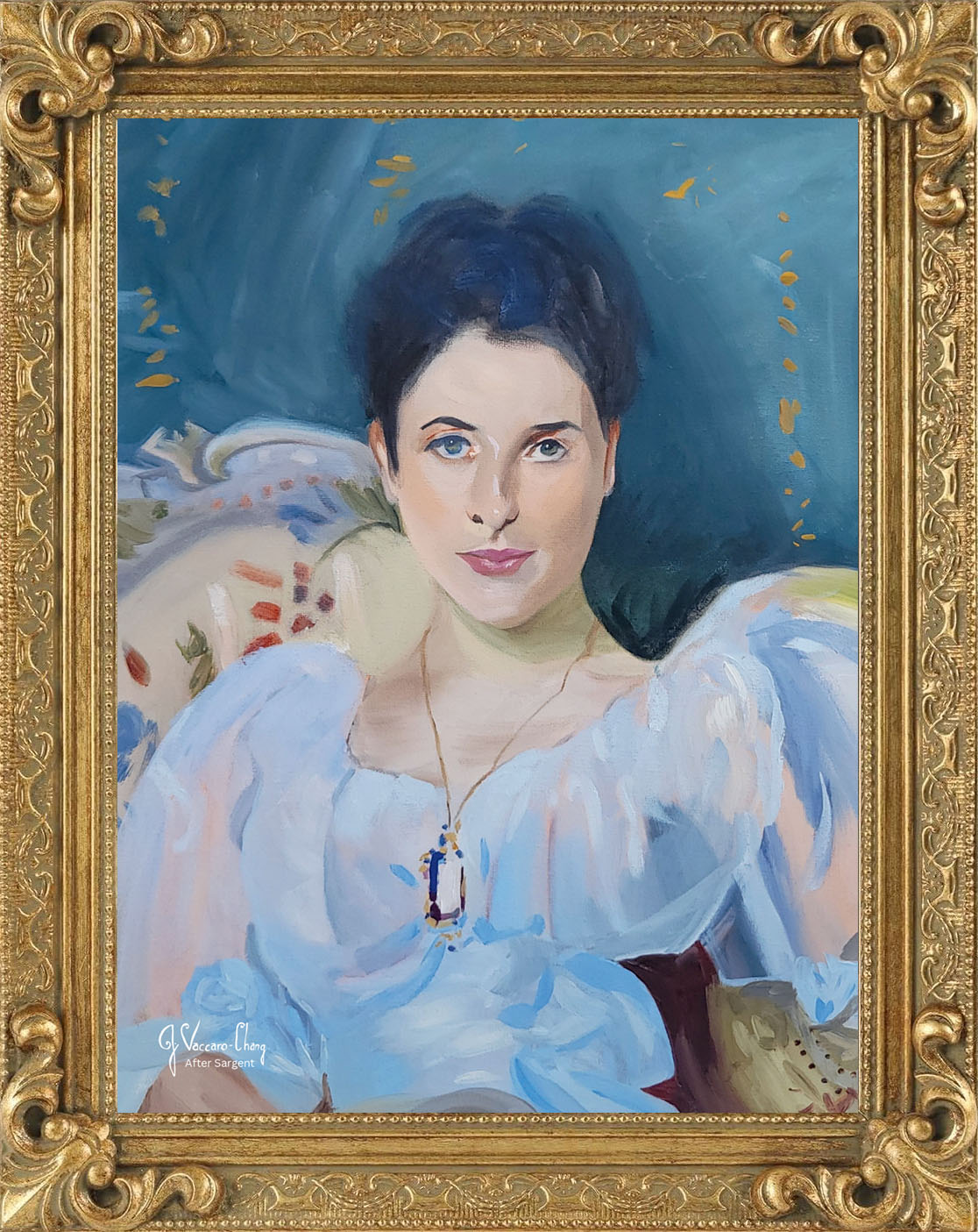 絵画/【Lady GG】 LADY AGNEW OF LOCHNAW (master study) – Josephine Vaccaro-Chang's
