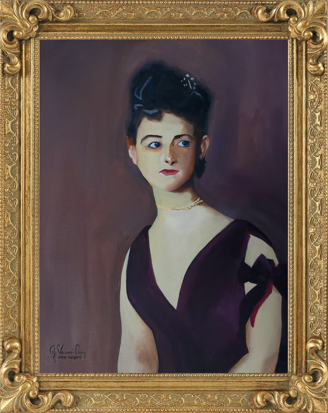 MRS. CHARLES E. INCHES (master study)