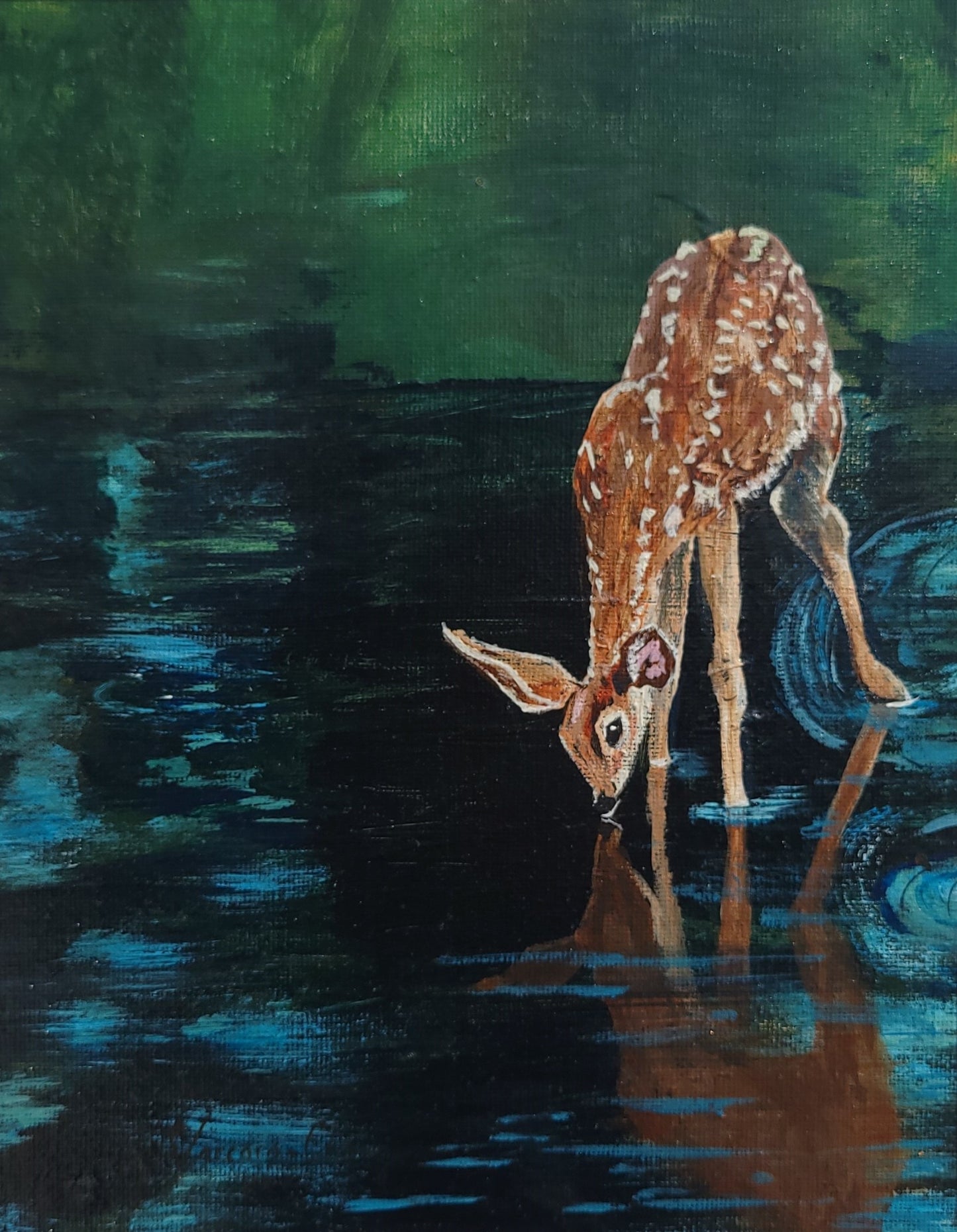 "JACQUELLINE"--Original Painting