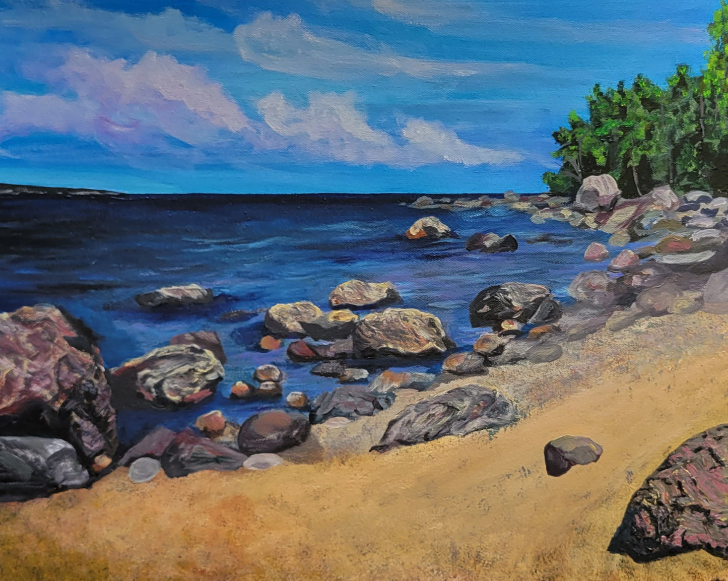 "ROCK ON"--Original Painting
