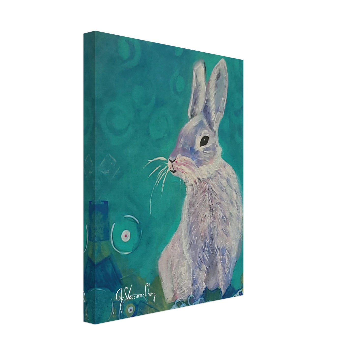 "HIPPITY HOP"--Canvas Print