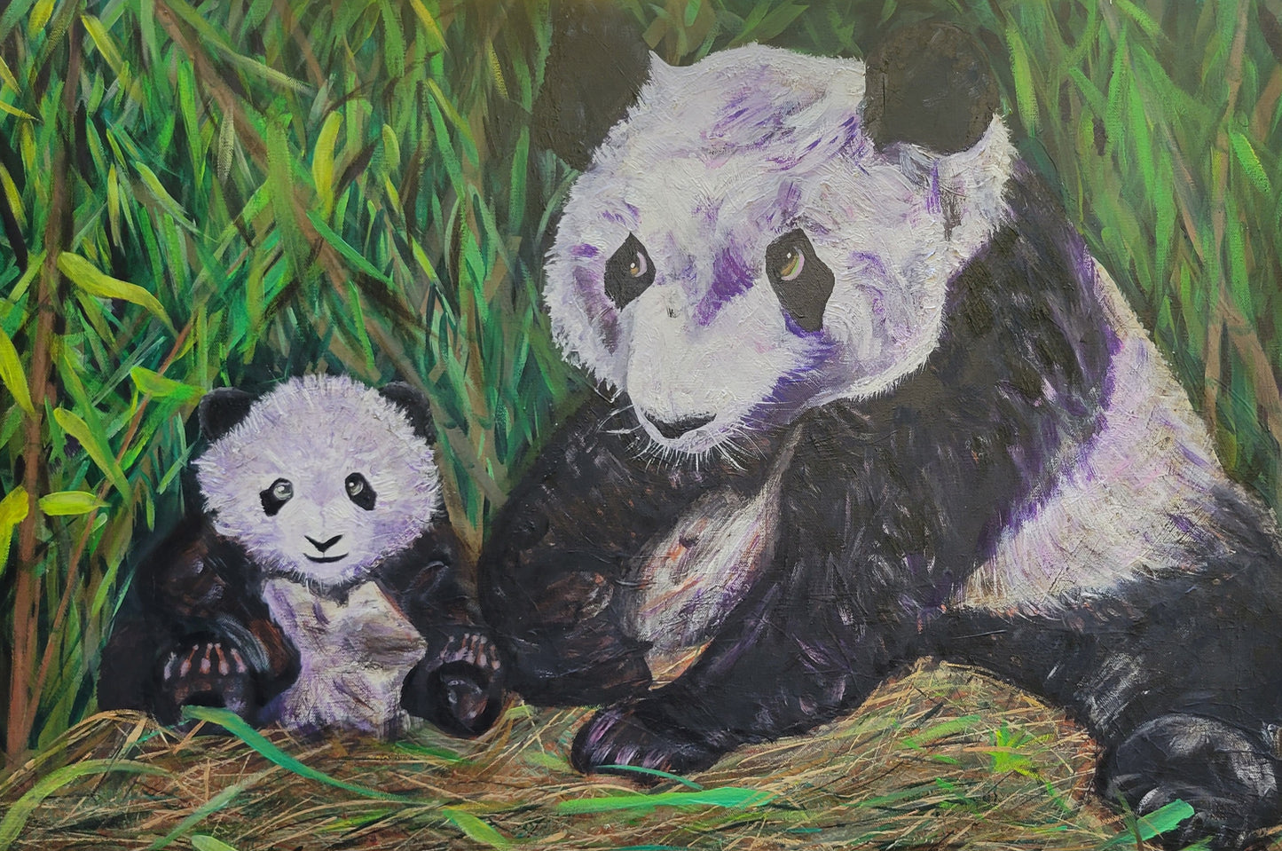 "HANGING OUT TOGETHER"--Original Painting