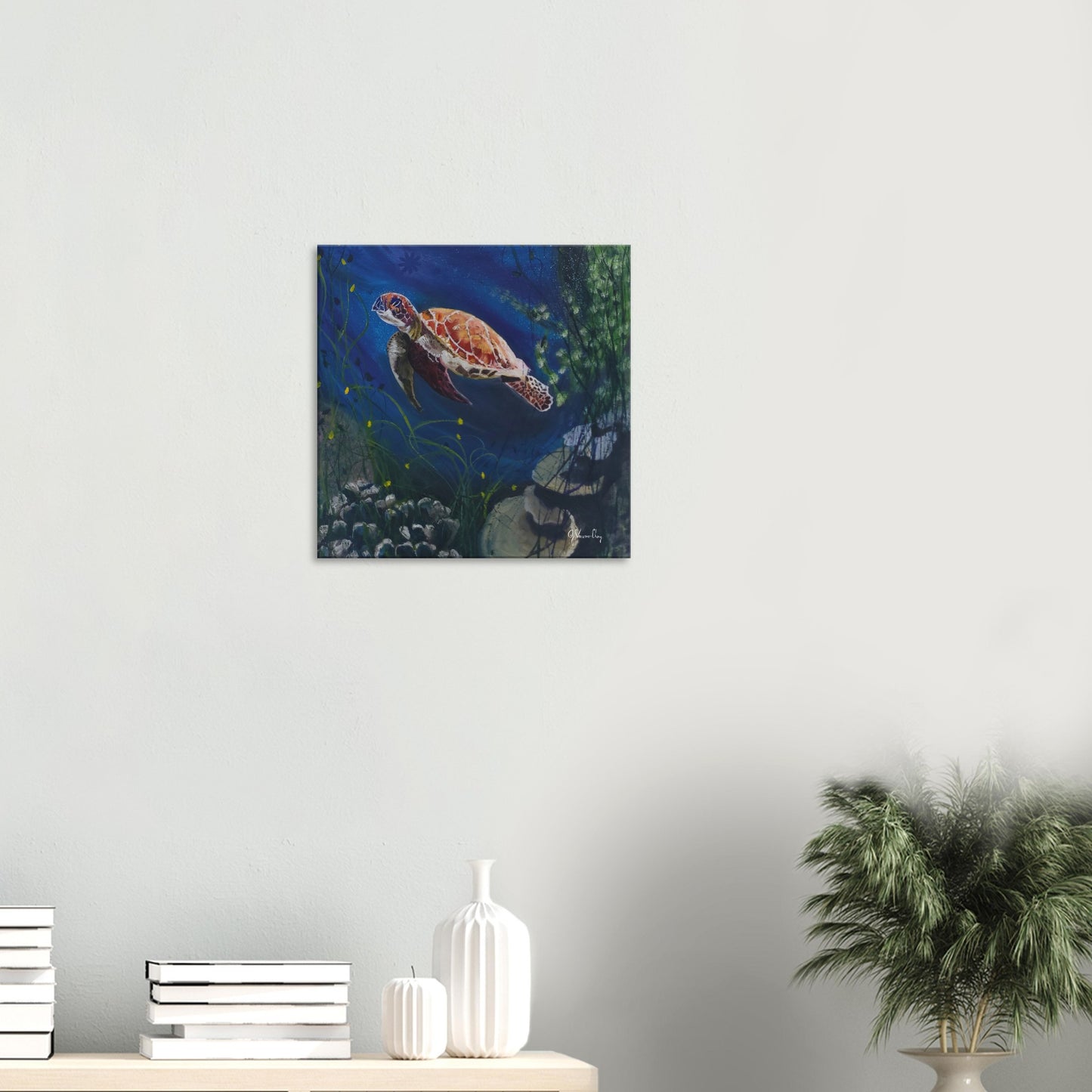 "SLOW & STEADY--Canvas Print