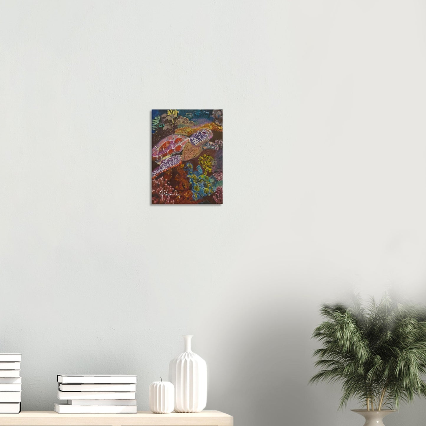 "TRINIDADIAN TURTLE"--Canvas Print