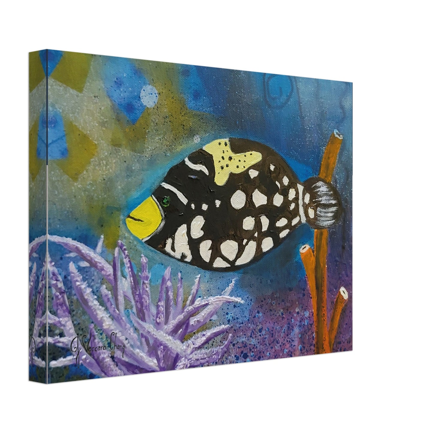 "TRIGGERFISH"--Canvas Print