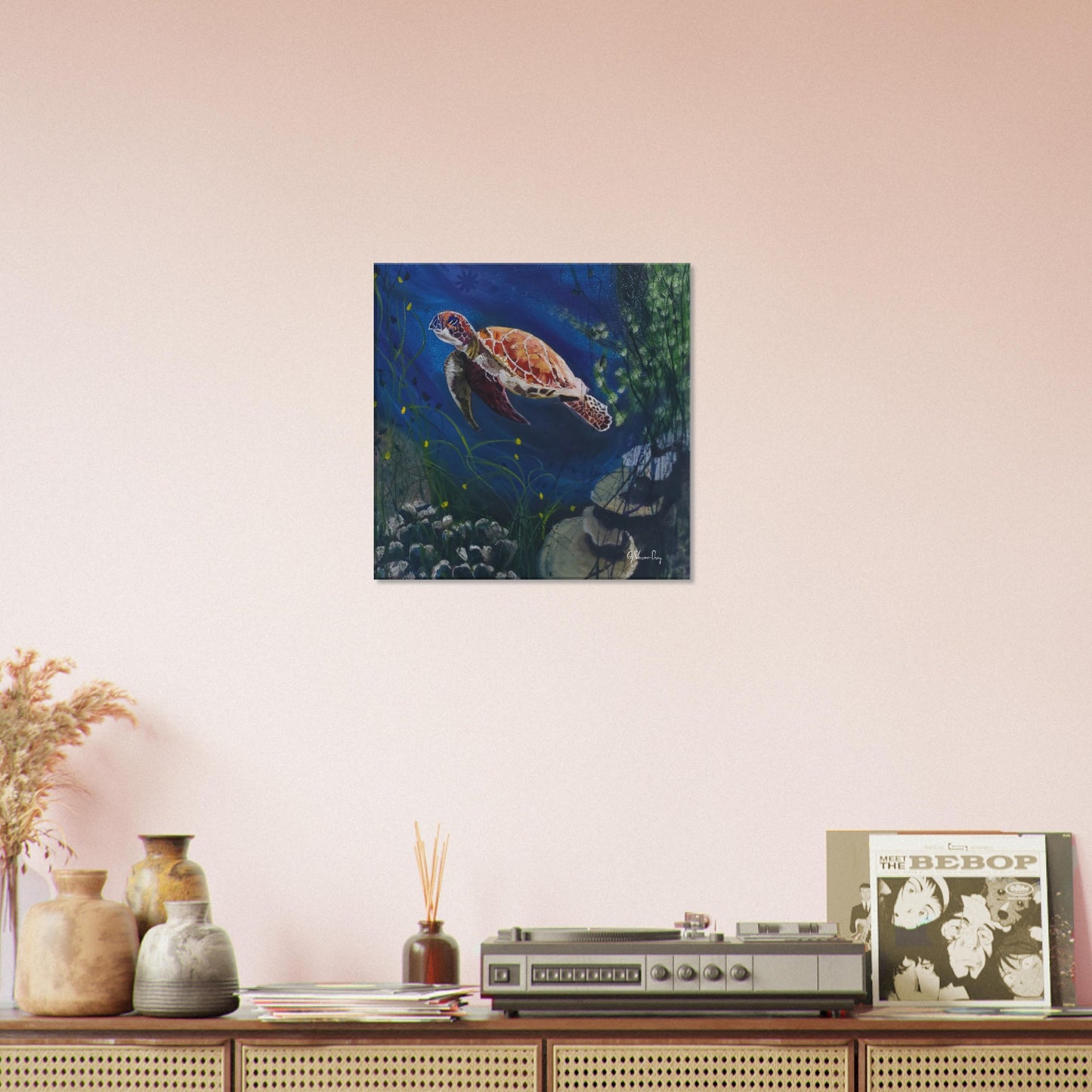 "SLOW & STEADY--Canvas Print