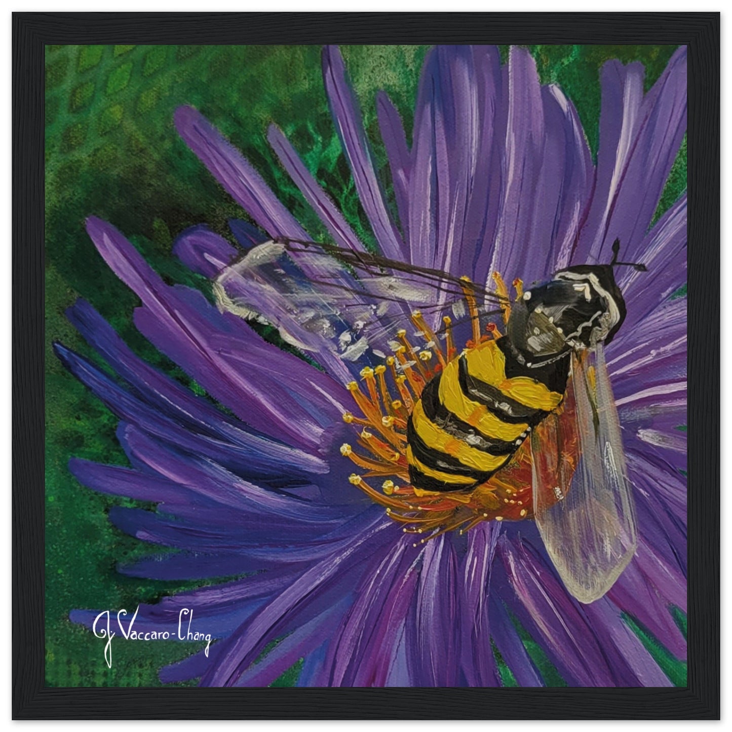 "BZZZZ"--Framed Print