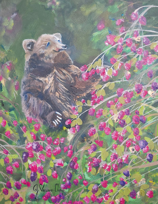 BERRY DELICIOUS--Original Painting