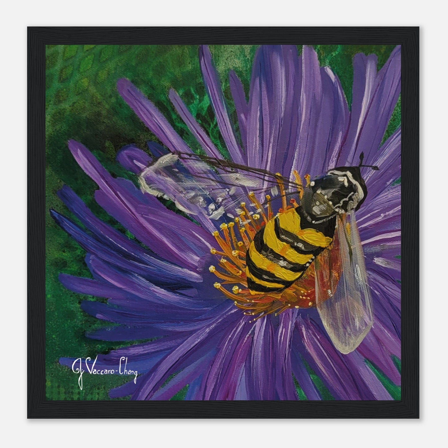 "BZZZZ"--Framed Print